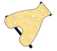 Fabater Warmth Dog Belly Jacket Cover for Short Leg Puppy, Polyester Dog Belly Protector Harness for Summer Walks (XS)