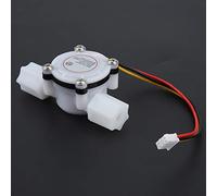 Fabater Water Sensor YF-S402 G1/4 Hall Effect Flowmeter Control for Water Cooler Coffee Machine 0.3-6L DC5-24V