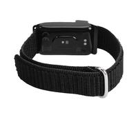 Fabater Wearable Fitness Tracker Sl esign Multi Sport Modes Call Reminder for Active Lifestyle Nylon Bracelet (Black)