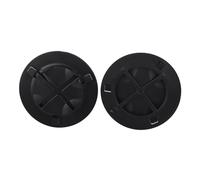 Fabater Wheel Arch Headlight Access Cover, Left and Right Vent Access Headlight Cover, Compatible with R56-R57 2007 to 2015, OEM Number 51772751776