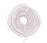 Fabater White PVC White Pool Lock 120 -Meter Pearl for The Pool on Earth/Above The Ground, Easy to Use, Premium Material