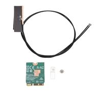 Fabater WiFi 6E Wireless Card Support for AX1800 NGW 2.4G 5GHz Dual Band NGFF M.2 Laptop Network Wireless Card 1800Mbps Support for Window 10 11