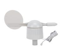 Fabater Wind Direction Sensor, ABS Housing Wind Indicator, Weather Meter Kit with RJ11 Interface Connection, Winds Vane Meter Replacement Part for WH2081 Weather Stations