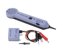 Fabater Wire Tracer Kit, Audio Adjustable Induction Amplifier Generator and Probe Kit, Cable Toner Detector with LED Indicator for Telephone Data Internet Security Cables Repair