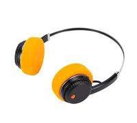 Fabater Wireless Bluetooth Retro On Ear Headset with High Resolution Sound and Dual Device Connection for Music Lovers and Gamers 40mm Drivers (Black)