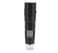 Fabater Wireless Digital Microscope 50X-1000X WiFi USB Microscope Camera 640x480P 8 LED Lights Handheld Portable Rechargeable for Kids Students Adults