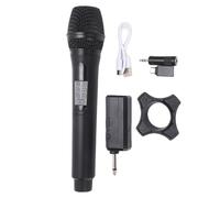 Fabater Wireless Microphone, 2.4G Dynamic Mic with Sound Effects and Voice Changer, Noise Reduction, Cordless Mic for Live Streaming, Karaoke, Party, Speech
