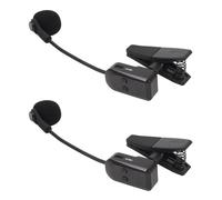 Fabater Wireless Saxophone Microphone, 2.4G on Instrument Mic with 360° Adjustable Gooseneck, for Sax Trumpet Trombone Flute Performance Practice Stage
