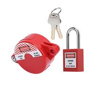 Fabater with a -shaped Charming Lockout for the Protection of the Domestic Gas Valve, Suitable for Liquefied Gas Meter/water, ABS + PA + Steel