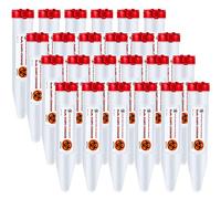 Fabbay 24 Pieces PVC Sharps Transportable Container, 6.5 x 1.38 Inches, 3644.64 cubic_centimeters, Round, Storing, Transporting and Disposing of Medical Waste
