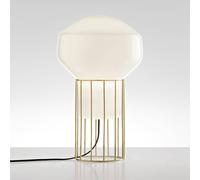 Fabbian Aérostat designer table lamp with brass base 23 cm