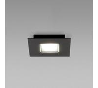 Fabbian Black Quarter LED ceiling lamp