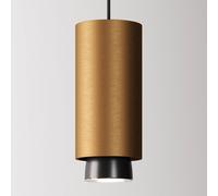 Fabbian Claque LED hanging light 20 cm bronze