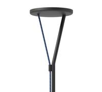 Fabbian LED floor lamp Rio, anthracite, dimmable, 3,000 K