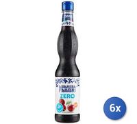 Fabbri Syrup Zero Amarena Cherry 6x Multipack Ml 560