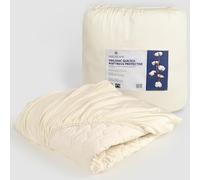 FABDREAMS Organic Quilted Mattress Protector Twin XL Size | Mattress Pad| Mattress Cover| Naturally Breathable | Noiseless| Fits up to 17" Deep Pockets| Temperature Regulating | Ivory