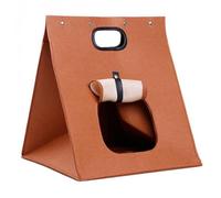 Fabeas Pet Carrier Bag,Portable Felt Cat House Must Have for Pet Owners on the Move Soft Warm and Conveniently Foldable Designed for 4kg Cats