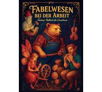 Fabelwesen bei der Arbeit: Fantasy-Malbuch für Erwachsene mit 50 magischen Motiven: fleißige Zwerge, zauberhafte Feen, kühne Drachen und mehr