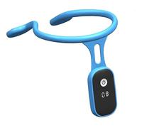 FABENIC Ortorex Smart Posture Corrector for Neck Hump Relief - Adjustable Upper Back Brace with Reminder Alarms & Posture Training App Support (Blue)