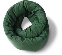 FABENIC The Pillow Home Infinity Travel Pillow- Ultimate Support for Neck, Back, and Shoulders, Lightweight & Packable for Airplane, Car, Office, and Home Use (Pine Green)
