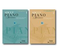Faber Adult beginning piano method pack - two book set - includes Faber Piano Adventures Adult level 1 and level 2 no CD.