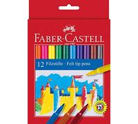 Faber-Castel Felt Tip Pens, Set of 12 Markers