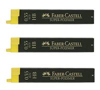 Faber-Castell Mechanical Pencil Leads Super-Polymer Fineline 0.35 mm HB Pack of 12