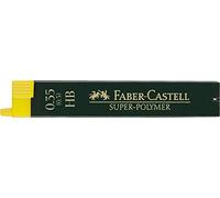Faber-Castell Miscellaneous Super-Polymer Fineline Lead, 0.35mmBlack, HB, For Art, Craft, Drawing, Sketching, Home, School, University, Colouring