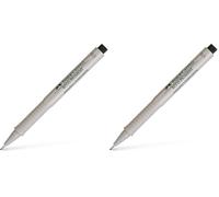Faber-Castell 0.5 mm Ecco Pigment Pen (Pack of 2)