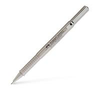 Faber Castell 166799 0.7 mm Ecco Pigment Fibre-Tip Pen - Black