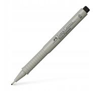 Faber-Castell Ecco Pigment Fibre Tip Pen, 0.8mm, Black