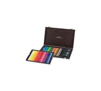 Faber-Castell 110006 Polychromos Colouring Pencils 48 Wooden Case Gift