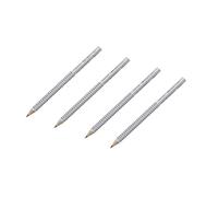 Faber-Castell 111997-2 Jumbo Grip Pencils, Hardness: B, Barrel Colour: Silver (2 Packs)
