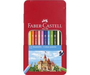Faber-Castell 115801 Hexagonal Colour Pencil (Pack of 12)