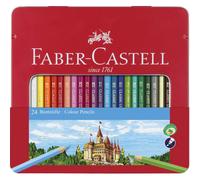 Faber-Castell 115824 Hexagonal Colour Pencil (Pack of 24)