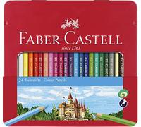 Faber-Castell 115824 Hexagonal Colour Pencil (Pack of 24)