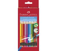 Faber-Castell 12 Erasable Colour Pencils, F116612