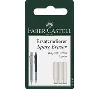 Faber-Castell 131597 Replacement Eraser for Grip 2011 Mechanical Pencil (Pack of 3)