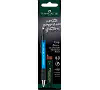 Faber-Castell 137598 Grip Matic Mechanical Pencil, 0.5mm, Includes 12Refills, Assorted Colours/Colour Cannot be Chosen
