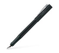 Faber-Castell 140901 Grip 2011 M Fountain Pen - Black | Fountain pen with ergonomic grip zone and stainless steel nib for particularly smooth writing