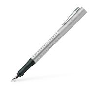 Faber-Castell 140905 Fountain Pen Grip 2011 Nib B Silver