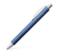 Faber-Castell 148426 Essentio Ballpoint Pen - Blue | Anodised aluminium shaft with indelible large-capacity refill