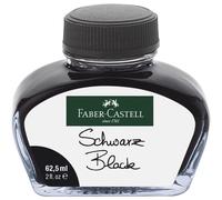 Faber-Castell 148700 Ink Glass for Writing Instruments with Converter, Brilliant Black, 62.5 mm, Pack of 1