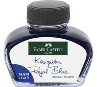 Faber-Castell 148701 Ink Glass for Writing Instruments with Converter, Royal Blue, 62.5 ml, Pack of 1
