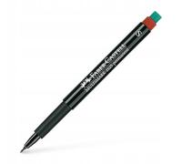 Faber Castell 152321 Permanent Marker - Red