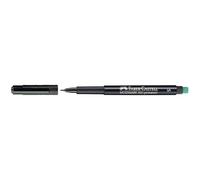 Faber Castell 152399 Permanent Marker - Black | Permanent ink for films, CDs, glass, plastic and metal