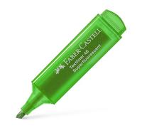 Faber-Castell 1546 Super Fluorescent Textliner - Green (Box of 10)
