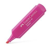 Faber-Castell 154654 - Box of 10 Fluorescent Markers Pastel Tones Textliner 1546