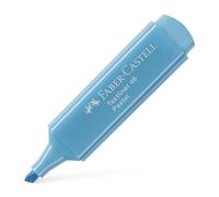Faber-Castell 154657 Box with 10 Markers fluorescent Textliner 1546 Pastel Tones, Pastel Blue