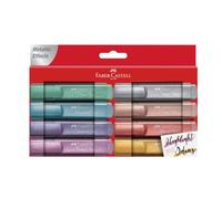Faber-Castell 154689 - Highlighter TL 46 Metallic Pack of 8